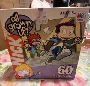 Vintage 2005 Nickelodeon All Grown Up! 60 Piece Puzzle by MB Puzzle